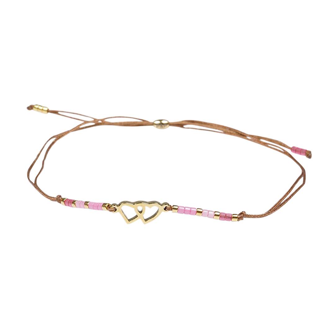 07D Miyuki fijne armband rose Love Presents and Pearls