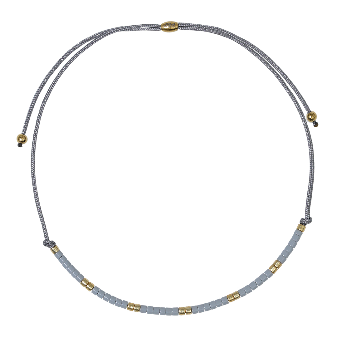 2D Delicate Grey Gold Silver Pull