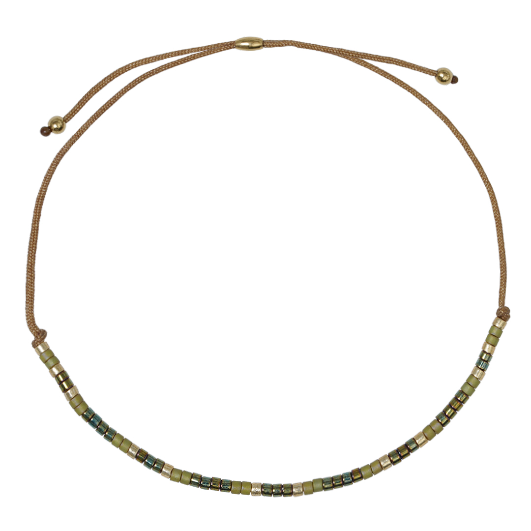 4F Delicate Olive Gold Pull