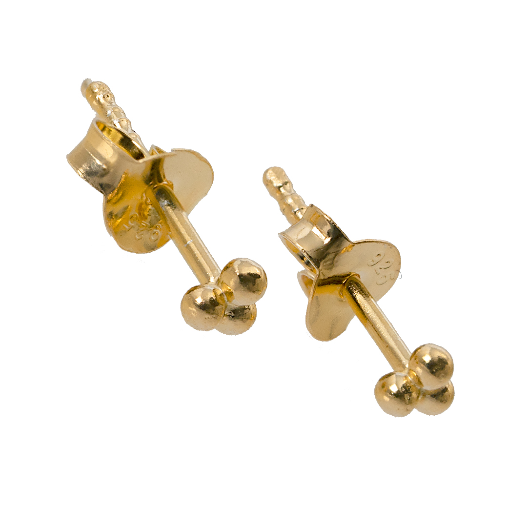718 02 Gold Plated oorbellen Hoop Esperanza