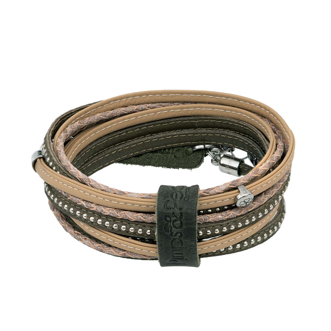 748 Bracelet Superior Trinity 04 Kaki