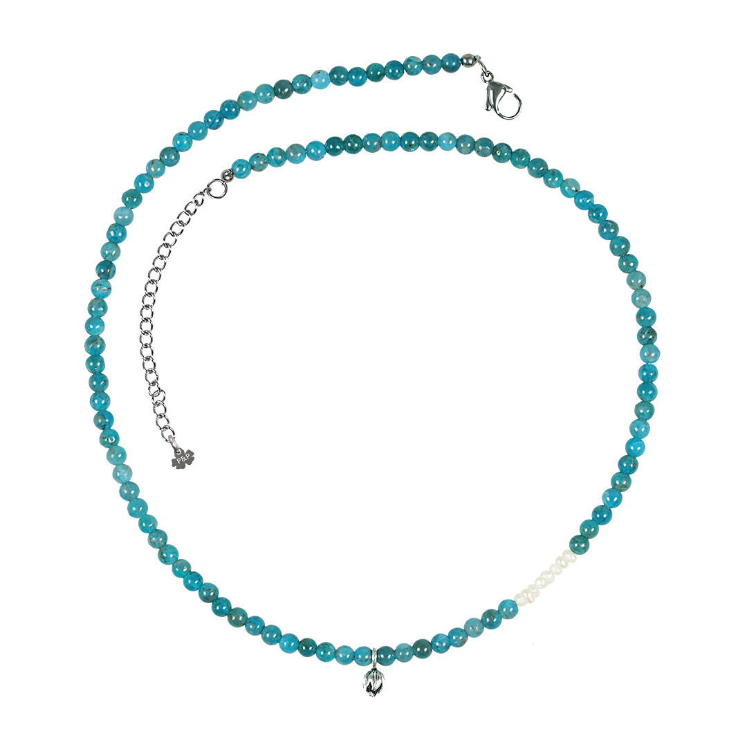 750 20 Mya Mala Short Necklace Apatite