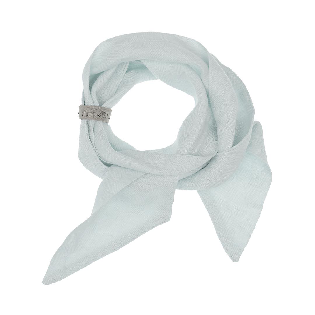 802 39 Linnen Bandana licht blauw Dress2Kill